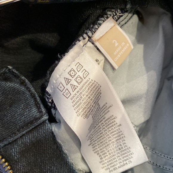 Michael Kors jeans, size 2 (stretchy) dark bleu, gold - Picture 4 of 7